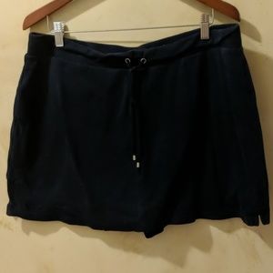 Navy blue skort